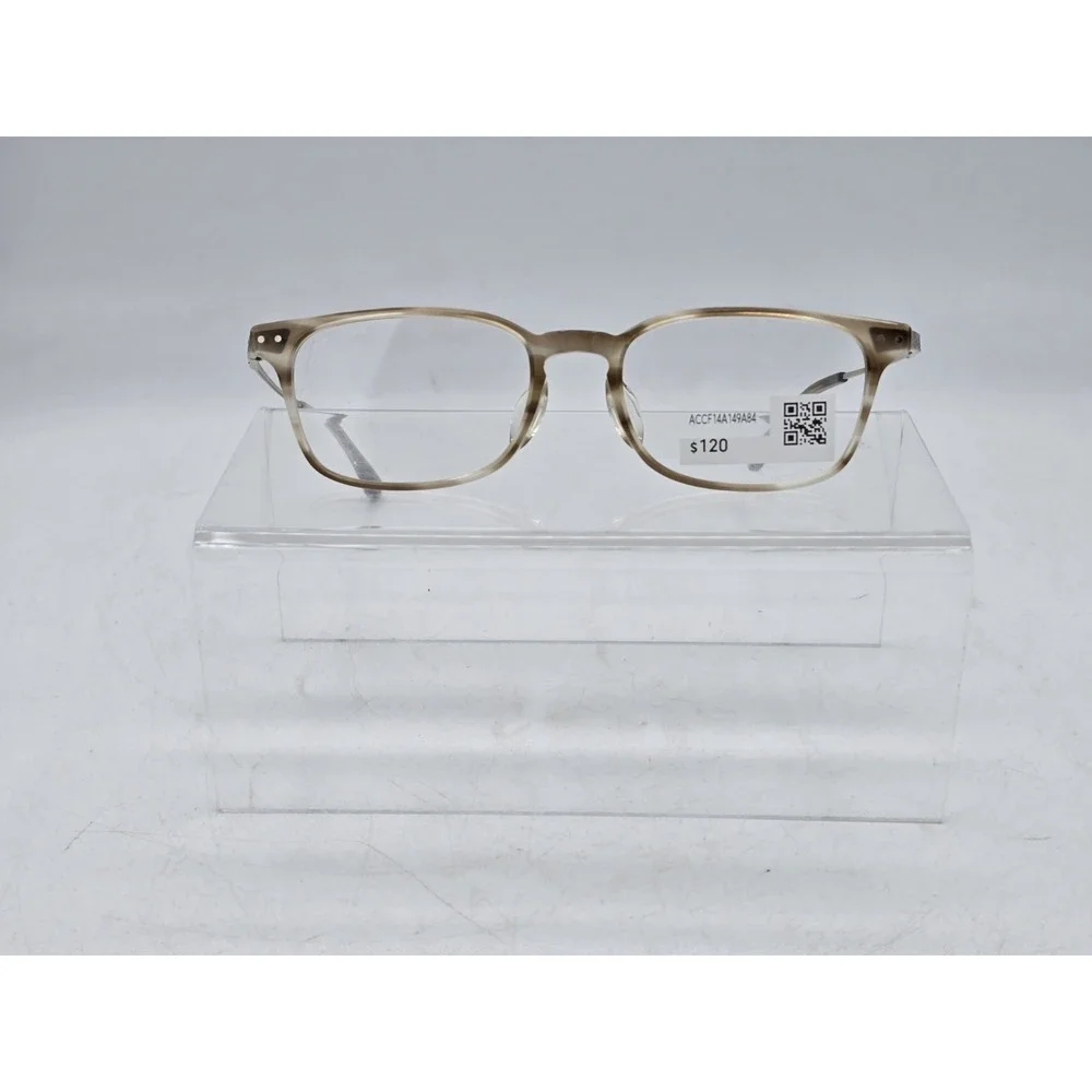 Jins Light Tortoise Eyeglass Frames 51 - 19-144 - 34.5‎ ACCF14A149A84 SITS ASKEW